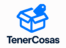 Logo azul de TenerCosas con una caja abierta y una etiqueta.